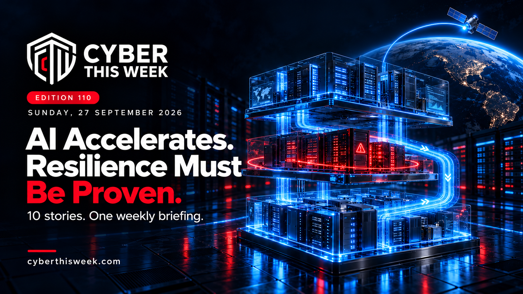 Cyber This Week Edition 110 — AI Accelerates. Resilience Must Be Proven.