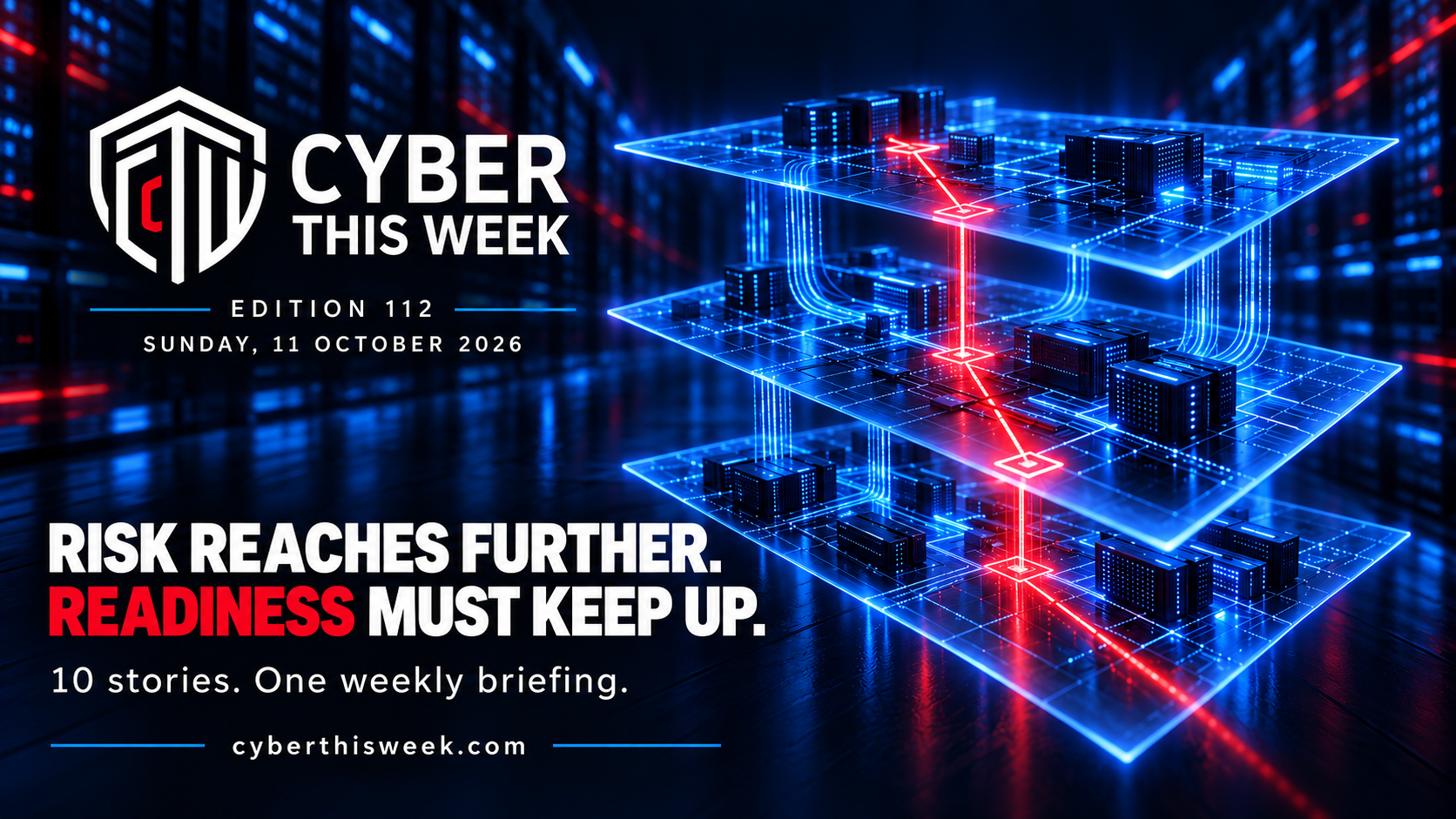 Cyber This Week Edition 112 — Risk Reaches Further. Readiness Must Keep Up.