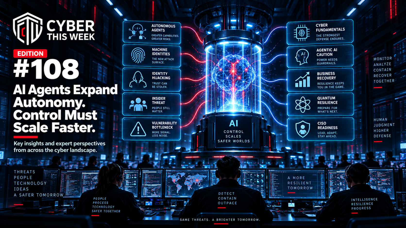 Cyber This Week Edition 108 — AI Agents Expand Autonomy. Control Must Scale Faster.